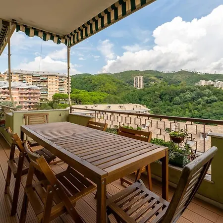 Salgari Elegant Terrace Retreat Genoa
